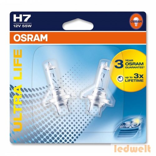 Osram Ultra Life 64210ULT-02B H7 izzó 2db/bliszter