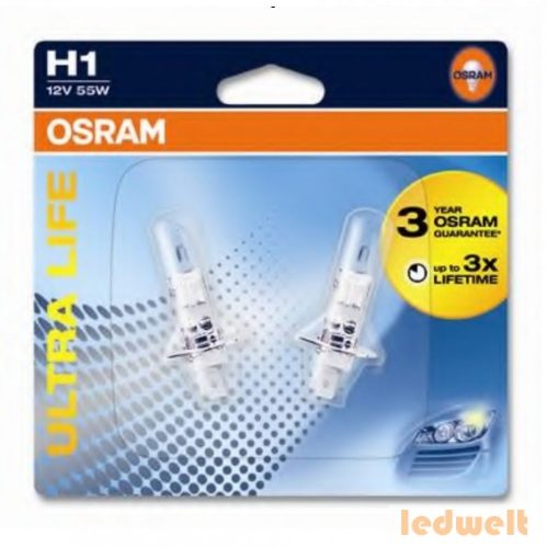 Osram Ultra Life 64150ULT-02B H1 izzó 2db/bliszter