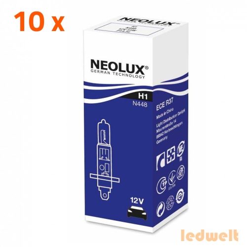 Neolux Standard N448 H1 izzó 12V 10db/csomag