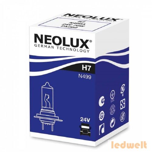 Neolux N499A H7 izzó 24V 10db/csomag