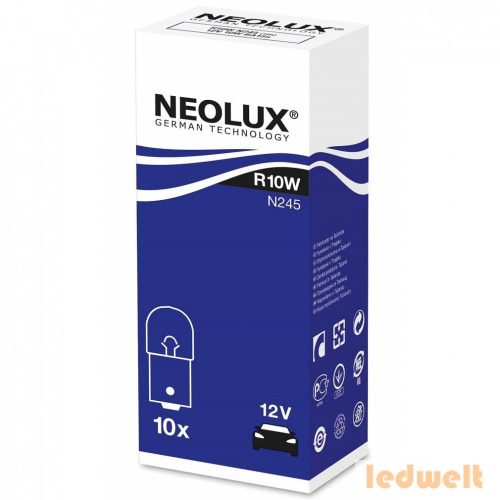NEOLUX N245 R10W 12V izzó 10db/csomag