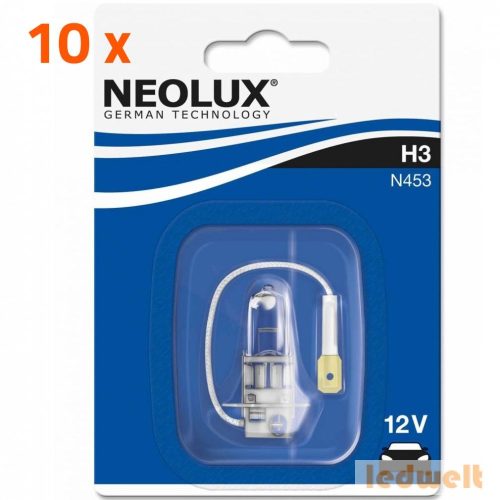 Neolux Standard N453 H3 izzó bliszter 10db/csomag
