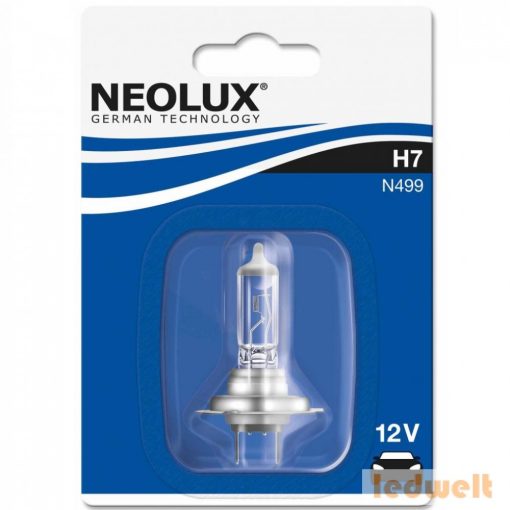 Neolux Standard N499 H7 izzó 12V bliszter