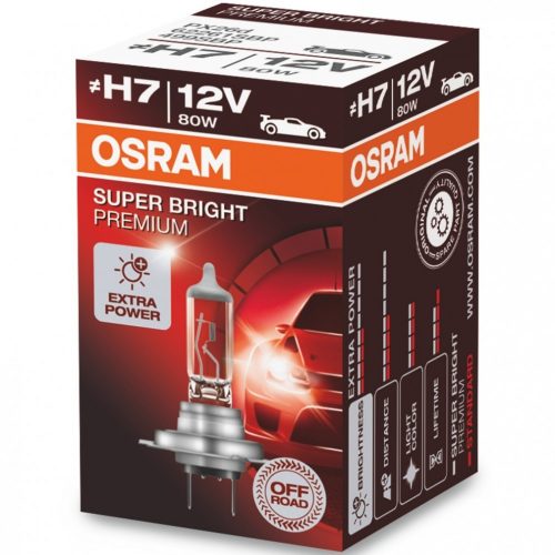 Osram Offroad Super Bright Premium 62261SBP H7 izzó dobozos