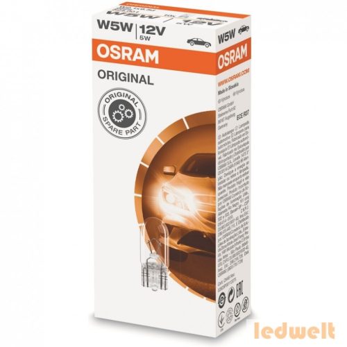 Osram Original Line 2825 W5W izzó 10db/csomag