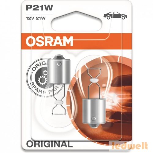 Osram Original Line 7506-02B P21W jelzőizzó 2db/bliszter