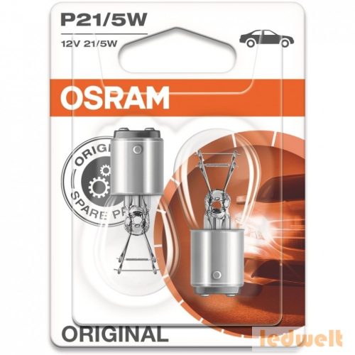 Osram Original Line 7528-02B P21/5W BAY15d jelzőizzó 2db/bliszter