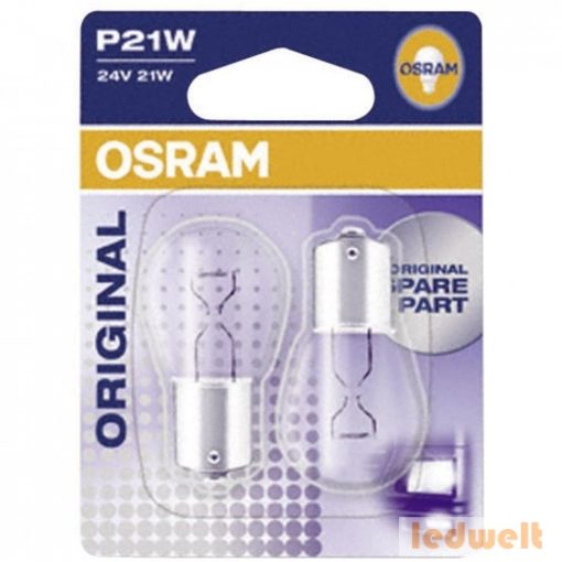 Osram Original Line 7511 P21W izzó 24V jelzőizzó 2db/bliszter