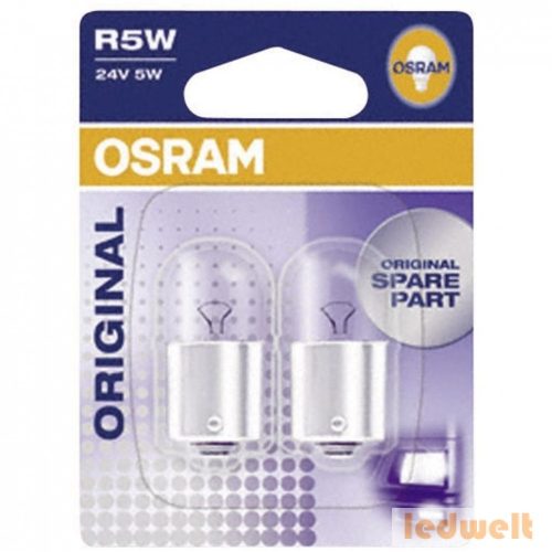 Osram Original Line 5627 R5W 24V jelzőizzó 2db/bliszter