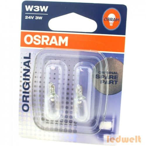 Osram Original Line 2841 W3W izzó 24V műszerfal izzó 2db/bliszter