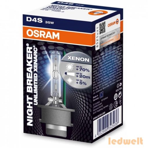 Osram Xenarc Night Breaker Unlimited 66440XNB D4S +70% xenon izzó