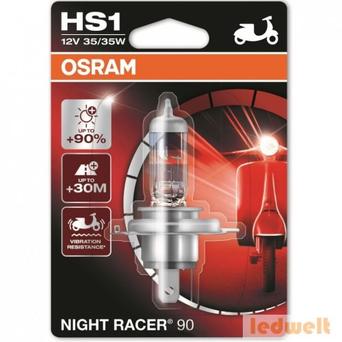 Osram Night Racer 90 64185NR9-01B HS1 izzó motorkerékpár bliszter