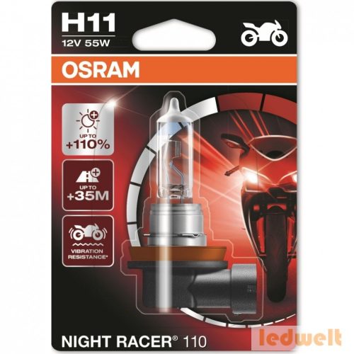 Osram Night Racer 110 64211NR1-01B H11 izzó +110% bliszter