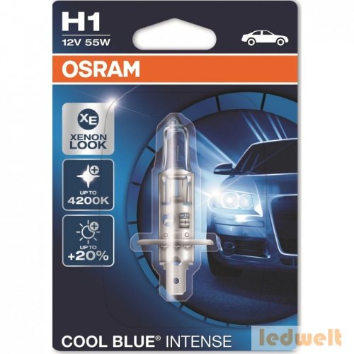Osram Cool Blue Intense 64150CBI-01B H1 izzó bliszter