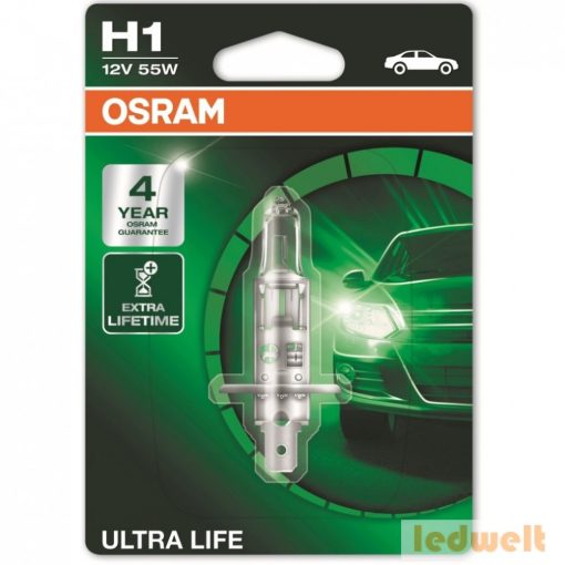 Osram Ultra Life 64150ULT-01B H1 izzó bliszter