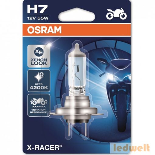Osram X-Racer 64210XR-01B H7 izzó 12V motorkerékpár bliszter