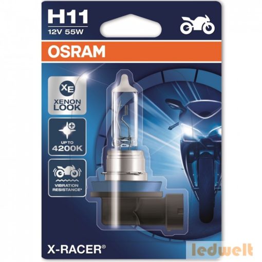 Osram X-Racer 64211XR H11 izzó  motorkerékpár bliszter