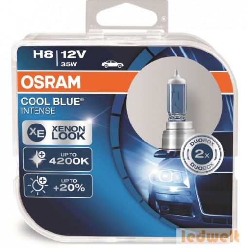 Osram Cool Blue Intense 64212CBI-HCB H8 izzó 2db/csomag