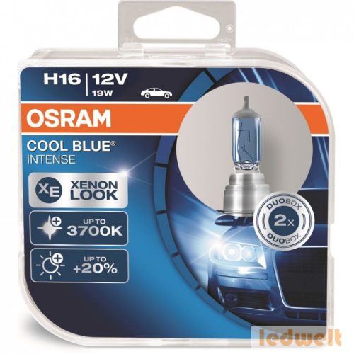 Osram Cool Blue Intense 64219CBI-HCB H16 izzó 2db/csomag