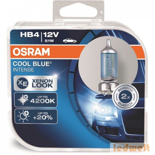 Osram Cool Blue Intense 9006CBI HB4 izzó 2db/csomag