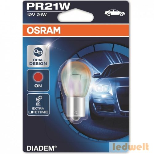 Osram Diadem 7508LDR PR21W jelzőizzó bliszter