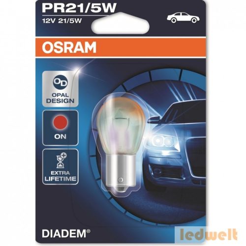 Osram Diadem 7538LDR PR21/5W jelzőizzó bliszter