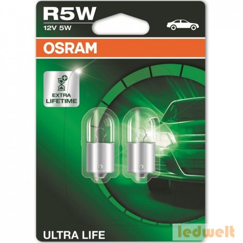 Osram Ultra Life 5007ULT R5W BA15s jelzőizzó 2db/bliszter