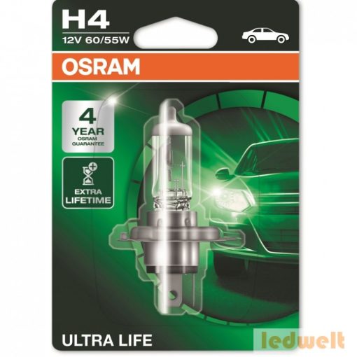 Osram Ultra Life 64193ULT-01B H4 izzó bliszter