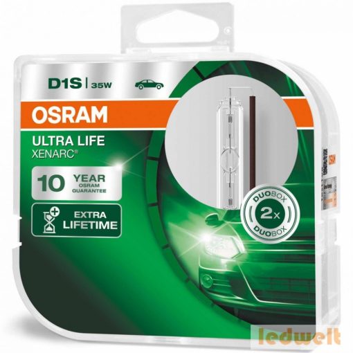 Osram Xenarc Ultra Life 66140ULT-HCB D1S xenon izzó 2db/csomag- 10év garancia