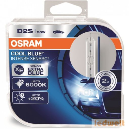 Osram Xenarc Cool Blue Intense 66240CBI-HCB D2S xenon izzó 2db/csomag