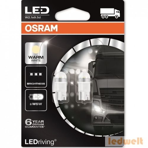 Osram LEDriving Premium 2824WW W5W 24V 4000K 2db/bliszter