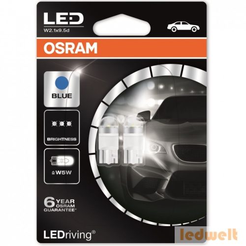 Osram LEDriving Premium 2850BL W5W izzó 6800K Ice Blue 2db/bliszter