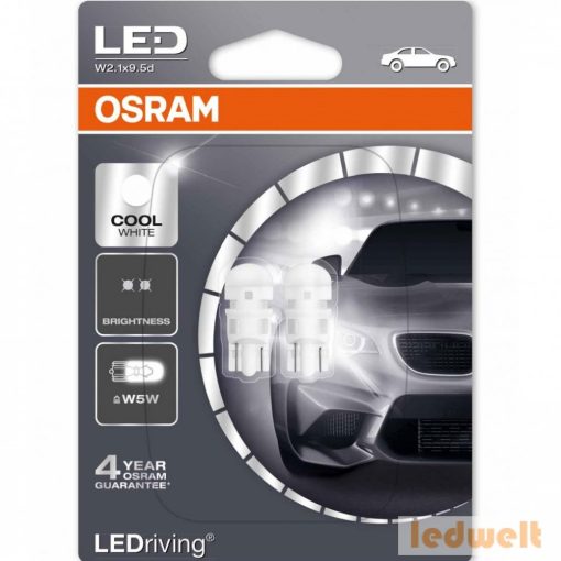 Osram LEDriving Standard 2880CW LED W5W izzó 6000K 2db/bliszter