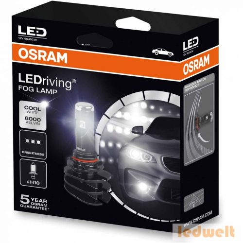 Osram 9645CW LEDriving FOG Lamp H10 LED 2db/csomag