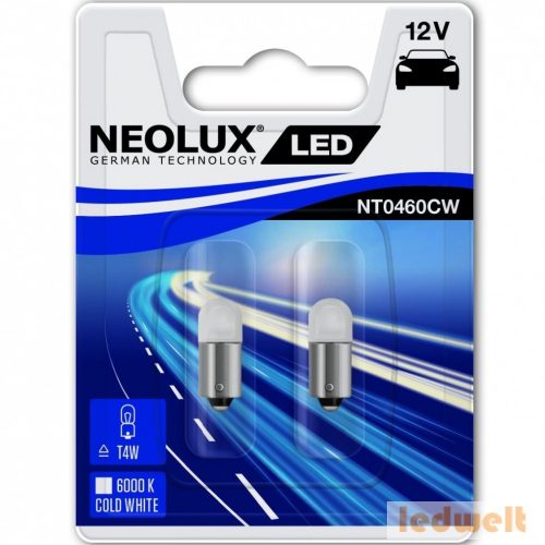 Neolux NT0460CW-02B T4W 6000K 2db/bliszter