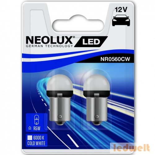 Neolux NR0560CW-02B 6000K R5W LED 2db/bliszter