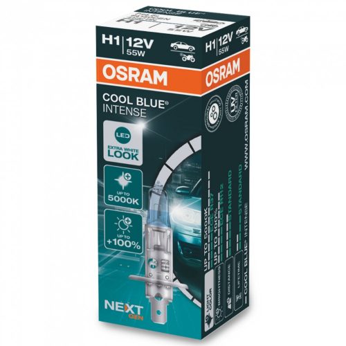 Osram Cool Blue Intense NextGen +100% H1 izzó dobozos 1 darabos