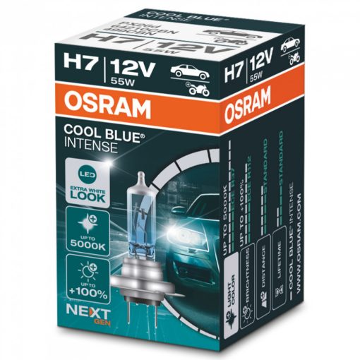 Osram Cool Blue Intense NextGen +100% H7 izzó dobozos 1 darab