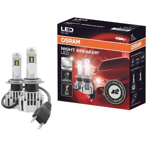 Osram Night Breaker LED H7 LED izzó +220% 2db/csomag