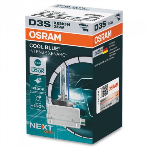 Osram Xenarc Cool Blue Intense NextGen D3S xenon izzó +150% xenon