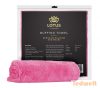 Lotus Pink Buffing Towel - Extra puha mikroszálas kendő