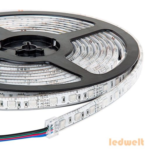 RGB LED szalag SMD5050 - 60 LEDs Vízálló