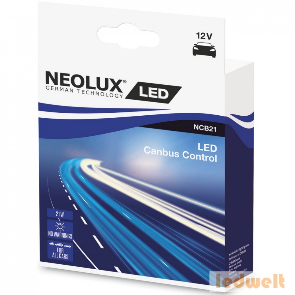 Neolux LED Canbus Control ellenállás NCB21 21W 2db/csomag 